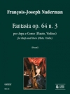 ファンタジア・Op.64・No.3（フランソワ＝ジョゼフ・ナデルマン）（フルート+ハープ）【Fantasia Op. 64 N. 3】