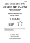 四季のアリア・No.2「夏」（ジェームズ・オズワルド）（フルート+ピアノ）【Airs for the Seasons: No.2 Summer】