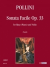 やさしいソナタ・Op.33（フランチェスコ・ポリーニ）（ヴァイオリン+ピアノ）【Sonata Facile Op. 33】