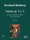 ソナタ・Op.5・No.3（ベルンハルト・ロンベルク）（ヴァイオリン+ハープ）【Sonata Op. 5 N. 3】
