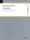 12のソナタ・Vol.1（ジュゼッペ・サンマルティーニ）（フルート二重奏+ピアノ）【12 Sonatas, Volume 1】