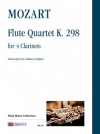 フルート四重奏曲・K.298（モーツァルト）（クラリネット四重奏）【Flute Quartet K. 298】