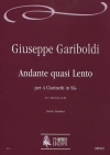Andante quasi Lento（ジュゼッペ・ガリボルディ）（クラリネット四重奏）