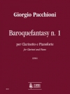 バロックファンタジー・No.1（ジョルジオ・パッキオーニ）（クラリネット+ピアノ）【Baroquefantasy N. 1】