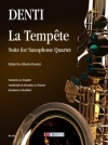 ラ・タンペット　(カルロ・デンティ) （サックス四重奏）【La Tempête】