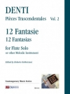 超越的な作品・Vol.2（カルロ・デンティ）（フルート）【Pièces Trascendentales Vol. 2】