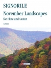 11月の風景（ジョルジョ・シニョリーレ）（フルート+ギター）【November Landscapes】