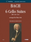 6つのチェロ組曲（バッハ）（フルート）【6 Cello Suites】