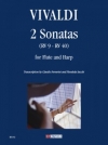 2つのソナタ（アントニオ・ヴィヴァルディ）（フルート+ハープ）【2 Sonate】
