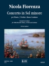 協奏曲・ト短調（ニコラ・フィオレンツァ）（ミックス四重奏+ピアノ）【Concerto in Sol Minore】