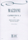 カプリチオ・No.3（ニーノ・マッツォーニ）（フルート+ハープ）【Capriccio N. 3】