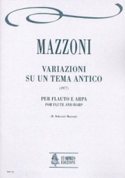 Variazioni su un tema antico（ニーノ・マッツォーニ）（フルート+ハープ）