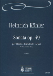 ソナタ・Op.49（ゴットリープ・ハインリヒ・ケーラー）（フルート+ピアノ）【Sonata Op. 49】