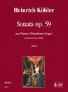 ソナタ・Op.59（ゴットリープ・ハインリヒ・ケーラー）（フルート+ピアノ）【Sonata Op. 59】