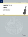 ヴァイオリン・ソナタ・Op.8・No.1（ジュゼッペ・ヴァレンティーニ）（ヴァイオリン+ピアノ）【Violin Sonata Op. 8/1】