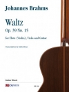 ワルツ・Op.39・No.15（ヨハネス・ブラームス）（弦楽二重奏+ギター）【Valzer op. 39 n. 15】