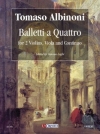 Balletti a Quattro（トマゾ・アルビノーニ）（弦楽四重奏）