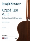 グランド・トリオ・Op.16（ヨーゼフ・クロイツァー）（木管二重奏+ギター）【Grand Trio op. 16】