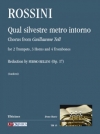 合唱「ウィリアム・テル」より（ジョアキーノ・ロッシーニ）（金管九重奏）【Qual silvestre metro intorno】