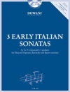 3つの初期のイタリア・ソナタ（トマゾ・チェッキーノ / ジョヴァンニ・パオロ・チーマ）（ソプラノリコーダー+ピアノ）【3 Early Italian Sonatas】