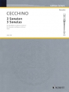 3つのソナタ（トマゾ・チェッキーノ）（ソプラノリコーダー+ピアノ）【3 Sonatas】