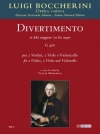 ディベルティメント・変ホ長調（ルイジ・ボッケリーニ）（弦楽五重奏）【Divertimento in Mi bemolle Maggiore (G 406) 】