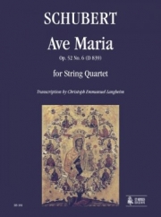 アヴェ・マリア・Op.52・No.6（フランツ・シューベルト）（弦楽四重奏）【Ave Maria Op. 52 No. 6 (D 839)】