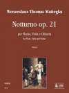 ノットルノ・Op.21（ウェンツェル・トマス・マティーカ）（ミックス二重奏+ギター）【Notturno Op. 21】
