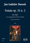 ソナタ・Op.34・No.2（ヤン・ラディスラフ・ドゥシェク）（弦楽二重奏+ハープ）【Sonata Op. 34 N. 2】