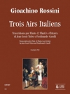 イタリアの3つのアリア（ジョアキーノ・ロッシーニ）（フルート+ギター）【Trois Airs Italiens】