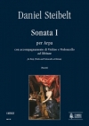 ソナタ・No.1（ダニエル・シュタイベルト）（弦楽二重奏+ハープ）【Sonata I】