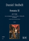 ソナタ・No.2（ダニエル・シュタイベルト）（弦楽二重奏+ハープ）【Sonata II】