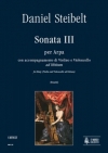 ソナタ・No.3（ダニエル・シュタイベルト）（弦楽二重奏+ハープ）【Sonata III】