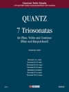 トリオ・ソナタ・No.5・ホ短調（ヨハン・ヨアヒム・クヴァンツ）（ヴァイオリン+ピアノ）【7 Triosonate - Vol. 5: Triosonata V in Mi Minore】