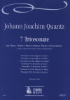 トリオ・ソナタ・No.7・ト短調（ヨハン・ヨアヒム・クヴァンツ）（フルート+ピアノ）【7 Triosonate - Vol. 7: Triosonata VII in Sol Minore】