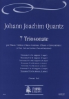 トリオ・ソナタ・No.7・ト短調（ヨハン・ヨアヒム・クヴァンツ）（ヴァイオリン+ピアノ）【7 Triosonate - Vol. 7: Triosonata VII in Sol Minore】