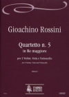 四重奏曲・No.5・ニ長調（ジョアキーノ・ロッシーニ）（弦楽四重奏）【Quartetto N. 5 in Re Maggiore】