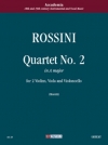 四重奏曲・No.2・イ長調（ジョアキーノ・ロッシーニ）（弦楽四重奏）【Quartetto N. 2 in La Maggiore】