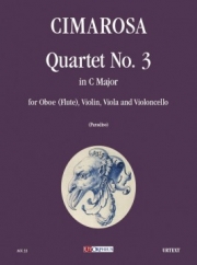 四重奏曲・No.3・ハ長調（ドメニコ・チマローザ）（オーボエ+弦楽三重奏）【Quartetto N. 3 in Do Maggiore】
