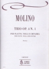 トリオ・Op.4・No.1（フランチェスコ・モリーノ）（ミックス二重奏+ギター）【Trio Op. 4 N. 1】