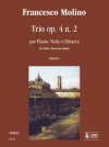 トリオ・Op.4・No.2（フランチェスコ・モリーノ）（ミックス二重奏+ギター）【Trio Op. 4 N. 2】
