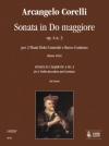 ソナタ・ハ長調・Op.4・No.3（アルカンジェロ・コレッリ）（フルート二重奏+ピアノ）【Sonata in Do Maggiore Op. 4 N. 3】