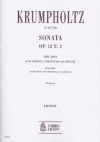 ソナタ・Op.12・No.2（ジャン＝バティスト・クルムフォルツ）（弦楽二重奏+ハープ）【Sonata Op. 12 N. 2】