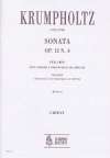 ソナタ・Op.12・No.4（ジャン＝バティスト・クルムフォルツ）（弦楽二重奏+ハープ）【Sonata Op. 12 N. 4】