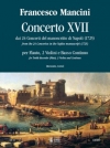 協奏曲・No.17（フランチェスコ・マンチーニ）（ミックス三重奏+ピアノ）【Concerto XVII】