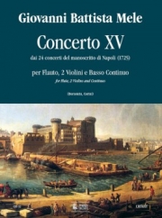 協奏曲・No.15（ジョヴァンニ・バッティスタ・メーレ）（ミックス三重奏+ピアノ）【Concerto XV】