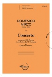 協奏曲（ドメニコ・ミルコ）（クラリネット+ピアノ）【Concerto】
