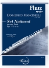夜想曲・Op.6 (I - II - III)（ドメニコ・マンチネッリ）（フルート二重奏）【Sei Notturni Op. VI (I - II - III)】