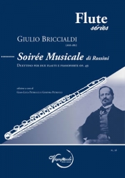 Soirées Musicales Op. 49（ジュリオ・ブリッチャルディ）（フルート二重奏+ピアノ）