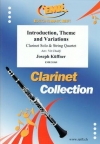 序奏、主題と変奏曲（ヨーゼフ・キュフナー）（クラリネット+弦楽四重奏）【Introduction, Theme and Variations】